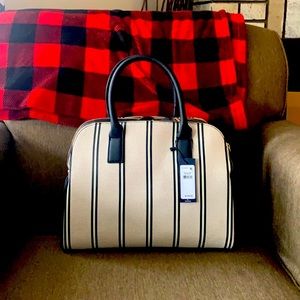 Tommy Hilfiger satchel striped bag